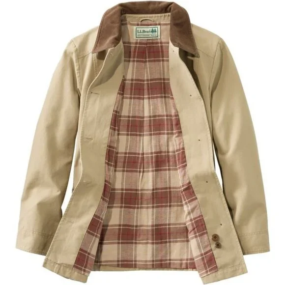 Women's Adirondack Barn Coat, Flannel-Lined - Small - Picture 3 of 7